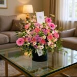 Blush Velvet Symphony – Premium Pink & Lavender Floral Hat Box