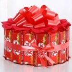 KitKat Carnival – Luxury Chocolate Bouquet Cake with Giant Satin Bow