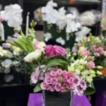 Lavender Harmony – Artistic Purple & Mauve Mixed Floral Box
