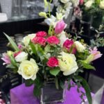 Majestic Bloom – Premium Mixed Bouquet with Roses, Tulips & Exotic Orchids
