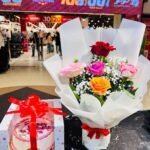 Sweet Celebrations Bouquet & Cake Combo